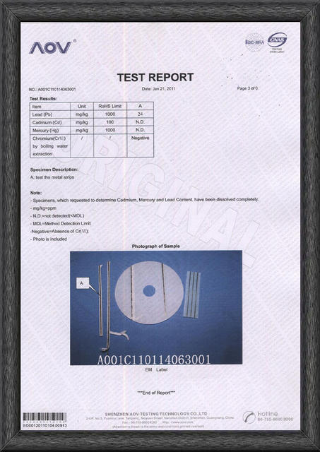 certificate about modular Library Furniture